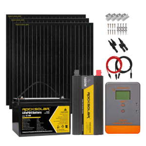 Rocksolar, ROCKSOLAR 1000W 12V Off-Grid Solar System