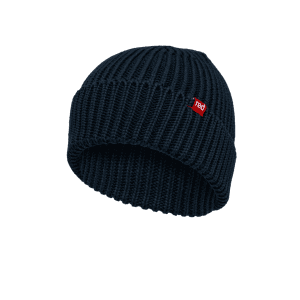 Red Original, Flow Organic Cotton Beanie Hat - Navy