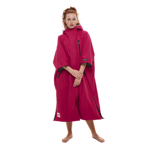Red Original, Women's Short Sleeve Pro Change Robe EVO - Fuchsia