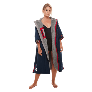 Red Original, Women's Short Sleeve Pro Change Robe EVO - Navy