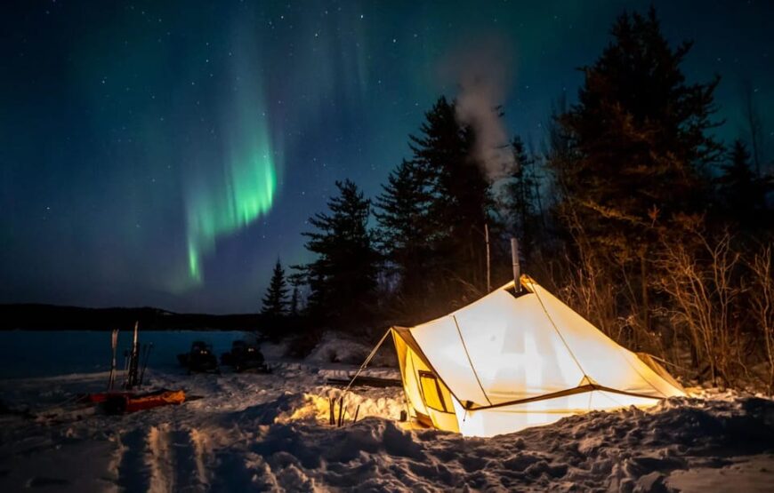 Winter Camping Adventure in Muskoka: Northern Lights Escape RV-Motorhome Tour