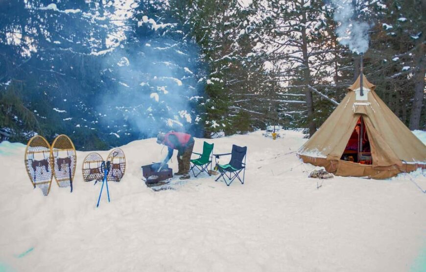 Winter Camping Adventure in Muskoka: Northern Lights Escape RV-Motorhome Tour