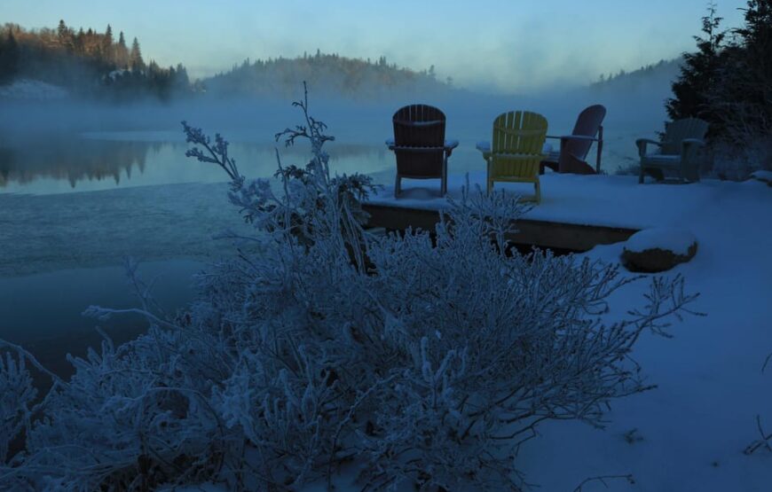 Winter Camping Adventure in Muskoka: Northern Lights Escape RV-Motorhome Tour