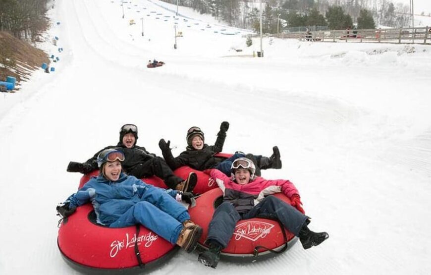 Winter Wonderland: Snow Tubing RV-Motorhome Tour