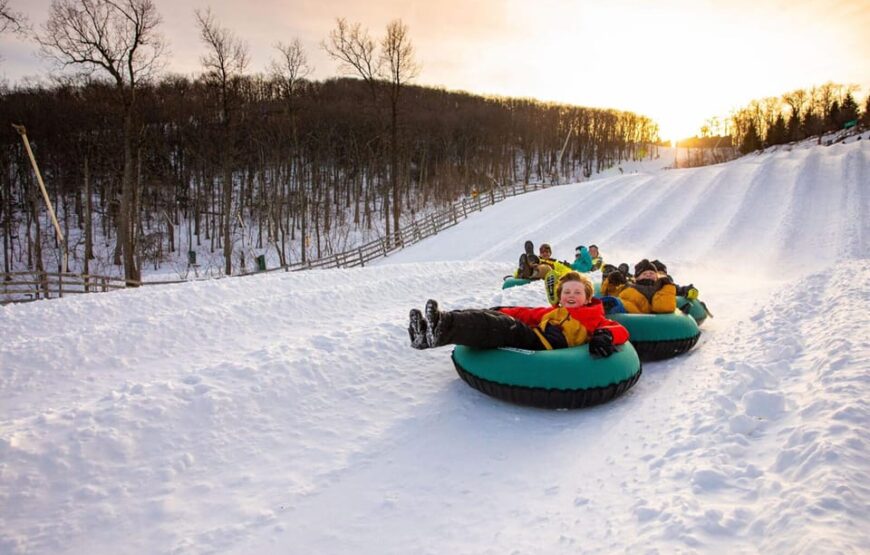 Winter Wonderland: Snow Tubing RV-Motorhome Tour
