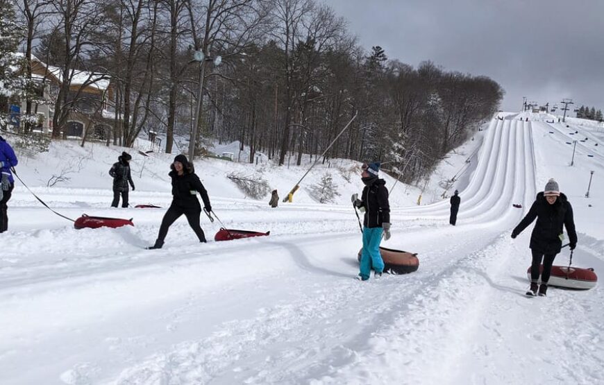 Winter Wonderland: Snow Tubing RV-Motorhome Tour