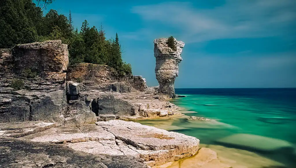 Top Spring Places to Visit in Ontario: Flowerpot Island