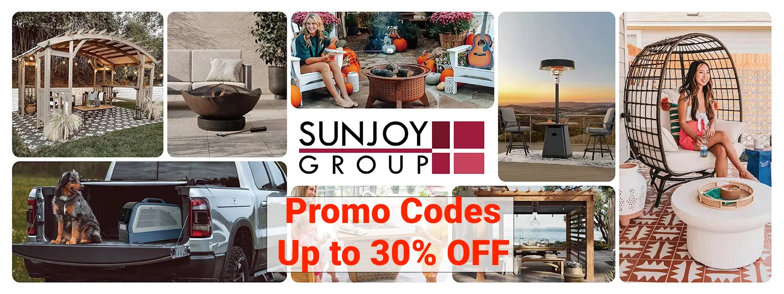 Sunjoy Group Promo code