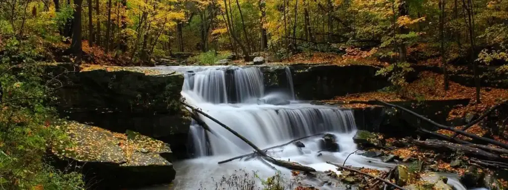 Waterfalls Near Hamilton - Little Davis Falls