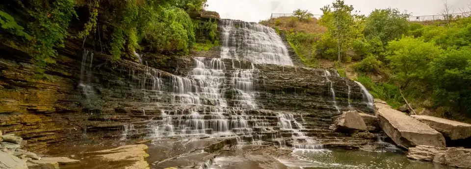 Waterfalls Near Hamilton - albion falls