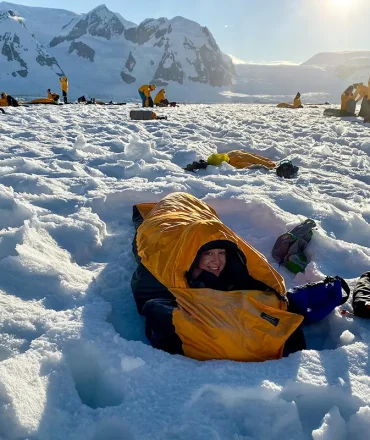 Hiking and Camping in Antarctica