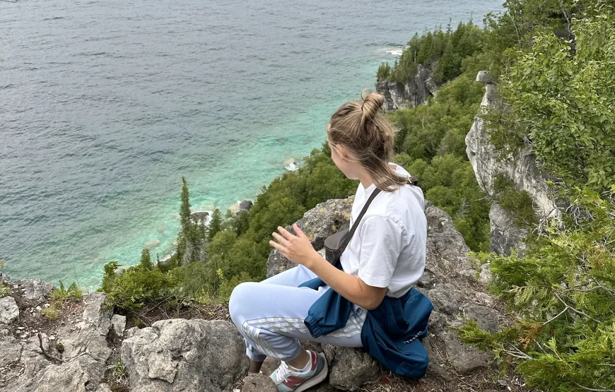 Bike Tour to the Grotto at Tobermory