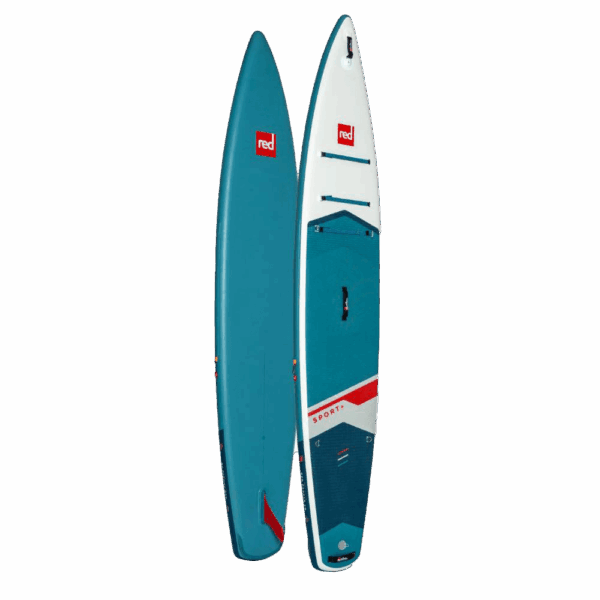 Red Paddle Co, 12'6" Sport+ MSL 800 Inflatable Stand Up Paddle Board Package