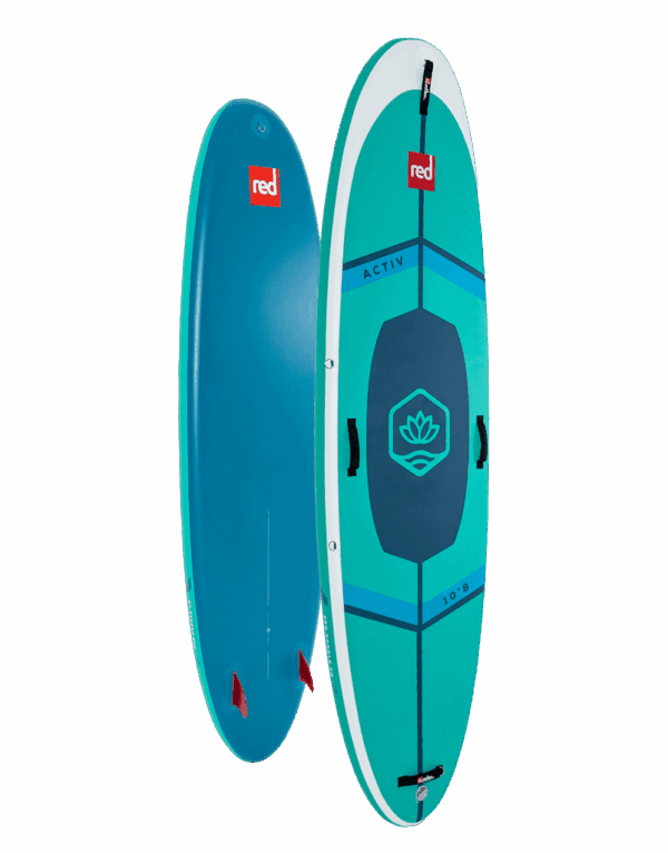 Red Paddle Co, 10'8" Activ MSL Inflatable Paddle Board Package.