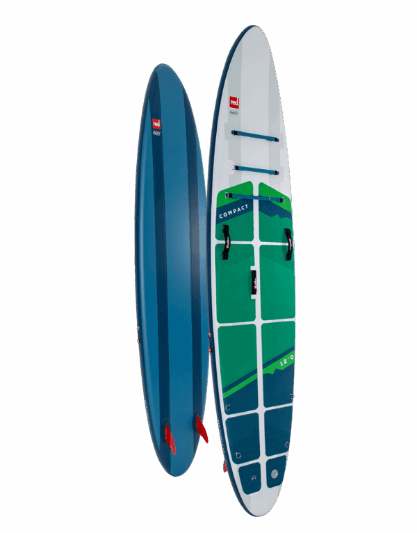 Red Paddle Co, 12'0" Compact MSL PACT Inflatable Paddle Board Package.