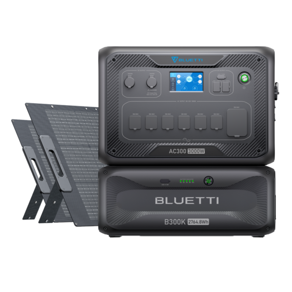 BLUETTI AC300+B300K+2&ast;PV200D &verbar; Home Battery Backup