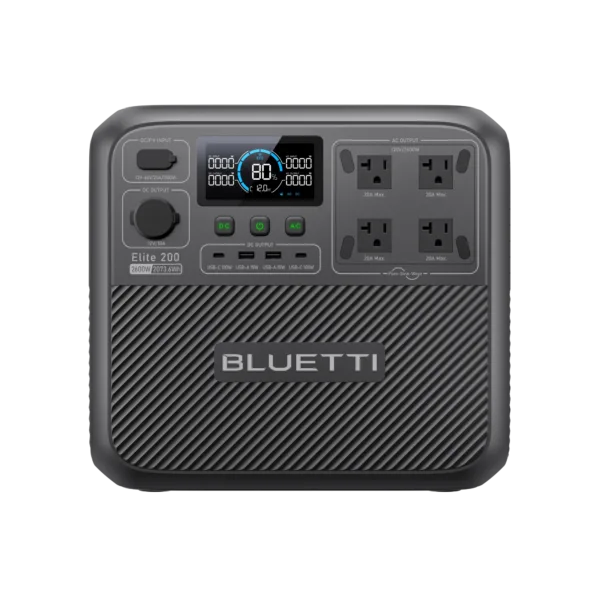 Portable Power Station Elite 200 V2&comma; 2073.6Wh LiFePO4 Battery Backup