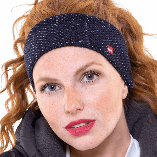 Red Original, Merino Headband - Navy