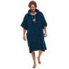 Red Original, Men's Towelling Change Robe - Navy - Image 2