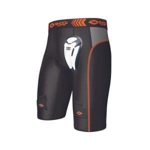 Shock Doctor, SHOCK DOCTOR MENS COMPRESSIONS JOCK SHORT W/ BIO-FLEX CUP
