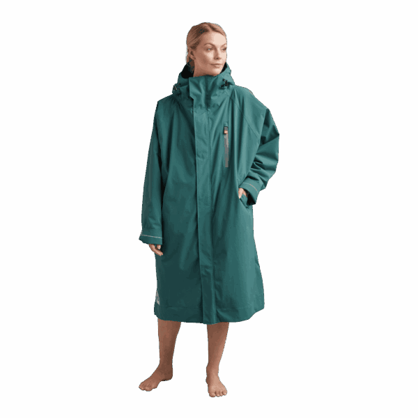 Red Original, Women's Long Sleeve Waterproof Dry Changing Robe Alter Evo - Deep Teal