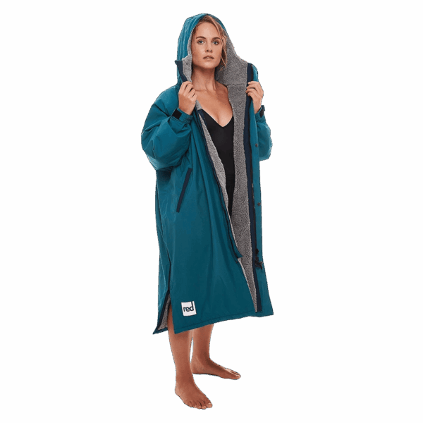 Red Original, Women's Long Sleeve Pro Change Robe EVO - Teal