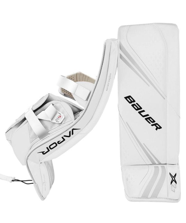 Bauer : Jr, BAUER S19 VAPOR X2.7 JUNIOR GOALIE PAD