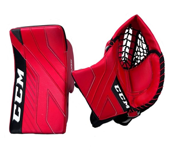 Ccm : Sr, CCM AXIS PRO SENIOR GOALIE CATCHER & BLOCKER SET