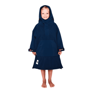 Red Original, Kids Dry Poncho - Navy