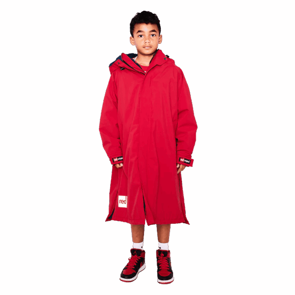 Red Original, Kids Dry Pro Robe - Red