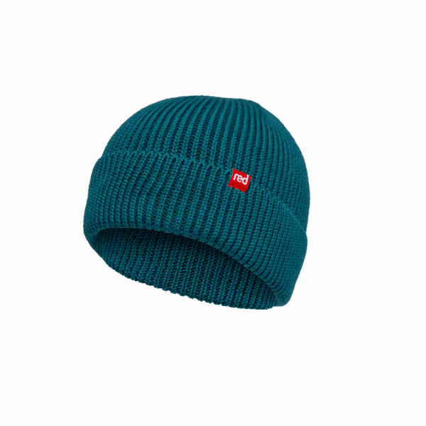 Red Original, Eddy Recycled Polyester Beanie Hat - Teal