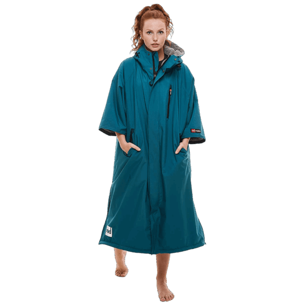 Red Original, Women's Short Sleeve Pro Change Robe EVO - Teal