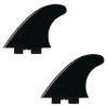 , SUP Click Fin Side Fins - Image 2