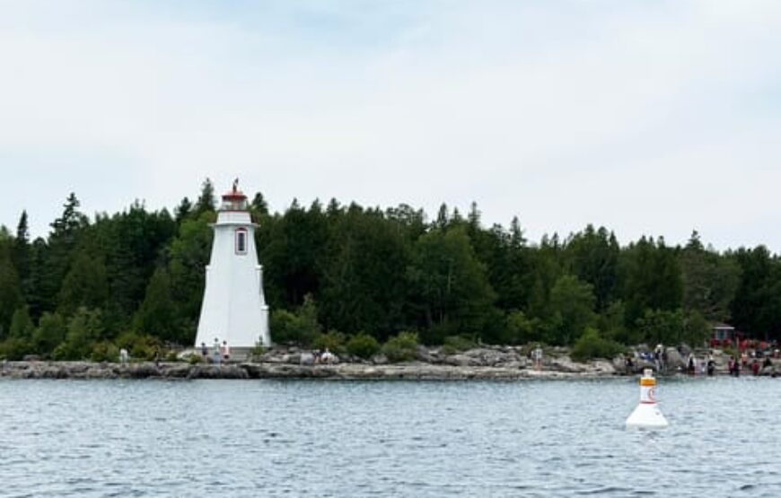 Tour on Flowerpot Island from Toronto RV-Motorhome Tour